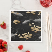 Traditionele Japanse karper Papieren servet (Insitu)