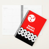 Traditionele Japanse keten en Mitsudomoe Pattern Planner (Display)