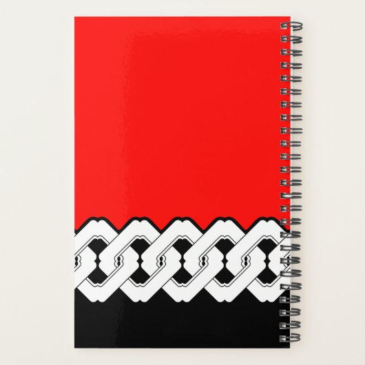 Traditionele Japanse keten en Mitsudomoe Pattern Planner (Achterkant)