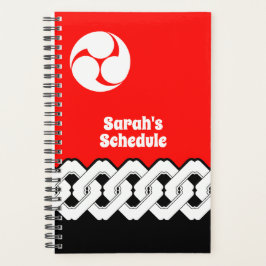 Traditionele Japanse keten en Mitsudomoe Pattern Planner