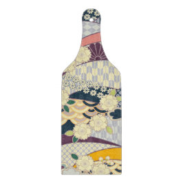 Traditionele Japanse Kimono Bloemen Glas Snijplank