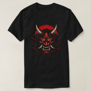 Traditionele Japanse Oni Wraak T-shirt