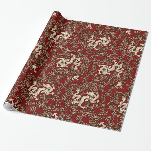 traditionele Japanse papierafdrukken Cadeaupapier (Uitgerold)
