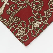  traditionele Japanse papierafdrukken Fleece Deken (Hoek)