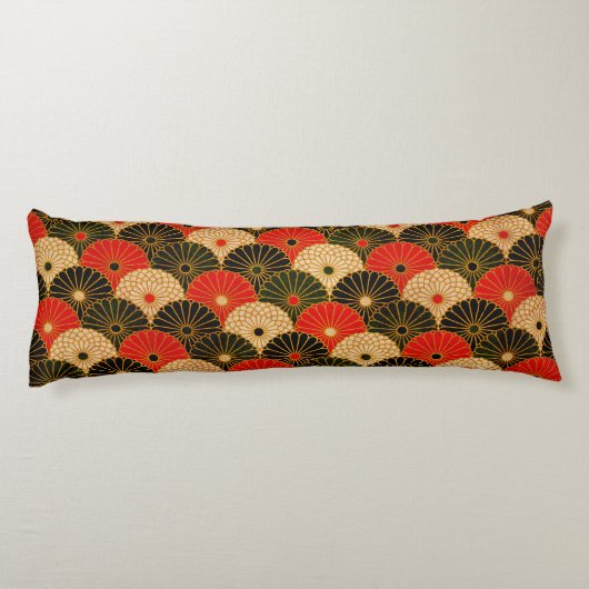 traditionele Japanse papierafdrukken Lichaamskussen (Achterkant)