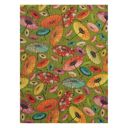  traditionele Japanse papierafdrukken Tafelkleed (Voorkant)