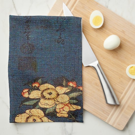  traditionele Japanse papierafdrukken Theedoek (Quarter Fold)