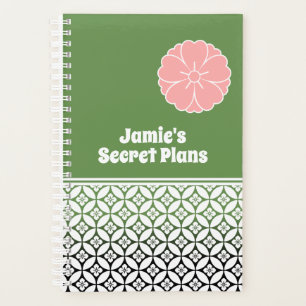 Traditionele Japanse schildpadpatronen en Sakura Planner