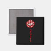 Traditionele Japanse Shotokan Karate Magneet (Voorkant / Achterkant)