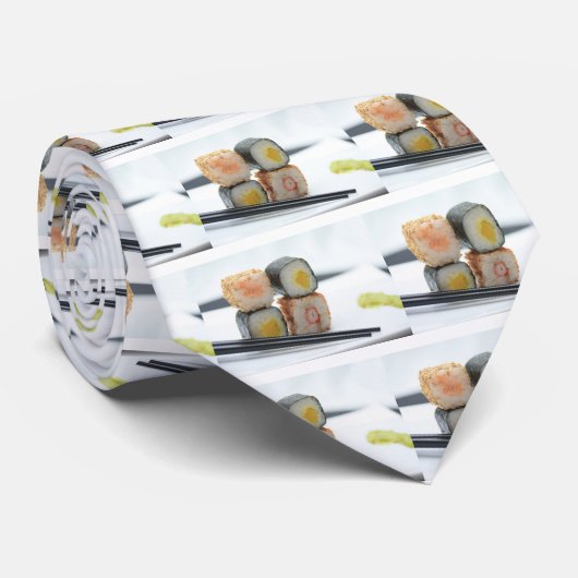 Traditionele Japanse sushi Stropdas (Opgerold)