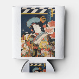 Traditionele Japanse Toyohara Kunichika noble Blikjeskoeler