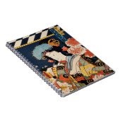 Traditionele Japanse Toyohara Kunichika noble Notitieboek (Rechterzijde)