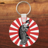 Traditionele Japanse ukiyoe Sleutelhanger (Voorkant)