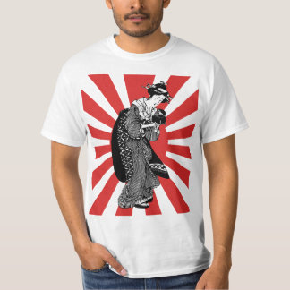 Traditionele Japanse ukiyoe T-shirt
