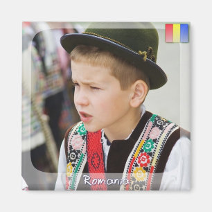 Traditionele jongen magneet