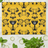 Traditionele Joodse geschenken voor Shabbat Theedoek (Gevouwen)
