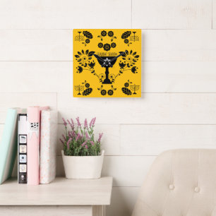 Traditionele Joodse geschenken voor Shabbat Vierkante Klok