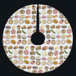 Traditionele joodse koekjes voor voedselkoken kerstboom rok<br><div class="desc">Maak je gewoon persoonlijk voor een leuke feestelijke decoratie! De rok van de boom is een originele markeerteken van traditionele joodse voedingsmiddelen, waaronder challah, blintzes, latkes, macaroons en nog veel meer. Dit ontwerp is ook beschikbaar op andere producten. Zie je niet wat je zoekt? Hulp nodig bij aanpassingen? Neem contact...</div>