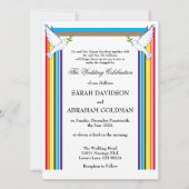 Traditionele Joodse Trouw Uitnodigingen - Ark (Voorkant)