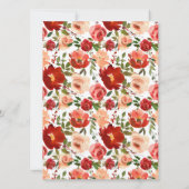 Traditionele Joodse Trouw Uitnodigingen - Rozen  (Achterkant)