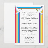 Traditionele Joodse Trouwkaarten - Ark Kaart (Voorkant / Achterkant)