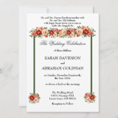 Traditionele Joodse Trouwkaarten Kaart (Voorkant)