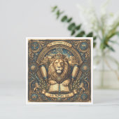 traditionele judaica uitnodiging voor religieuze e (Staand voorkant)