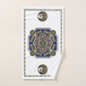 Traditionele juwelen voor Aziatische Art Deco Bad Handdoek (Handdoek)