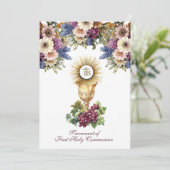 Traditionele katholieke bloemstuk voor de Heilige  Kaart (Staand voorkant)