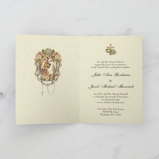 Traditionele katholieke bruidsschat (Binnen)