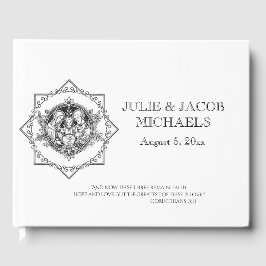 Traditionele katholieke bruiloft Heilige Familie Gastenboek