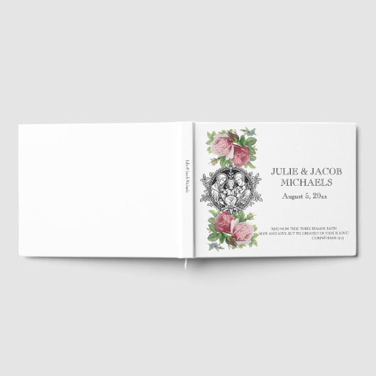 Traditionele katholieke bruiloft Heilige Familie Gastenboek (Volledig)
