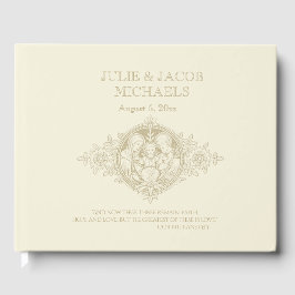 Traditionele katholieke bruiloft Heilige Familie Gastenboek