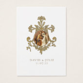 Traditionele katholieke bruiloft Heilige Kaart (Voorkant)