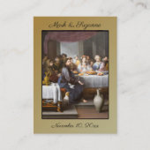 Traditionele katholieke bruiloft voor de heilige k visitekaartje (Voorkant)