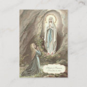 Traditionele katholieke bruiloft voor de heilige k visitekaartje (Voorkant)