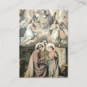 Traditionele katholieke bruiloft voor de heilige k visitekaartje (Voorkant)