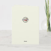 Traditionele katholieke Eerste Heilige Communie Feestdagen Kaart (Achterkant)