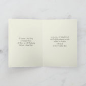 Traditionele katholieke Eerste Heilige Communie Feestdagen Kaart (Binnen)