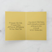 Traditionele Katholieke Eerste Heilige Communie Feestdagen Kaart (Binnen)