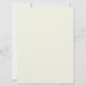 Traditionele katholieke Eerste Heilige Communie Kaart (Achterkant)