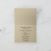 Traditionele katholieke engel doop uitnodiging (Binnen)