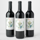 Traditionele katholieke eucalyptus in de Heilige C Wijn Etiket (Flessen)