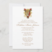 Traditionele katholieke Heilige Communie Mary Jesu Kaart (Achterkant)