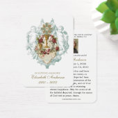 Traditionele katholieke herdenkingsplechtigheid vo visitekaartje (Bureau)