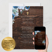 Traditionele katholieke huwelijksmis kaart