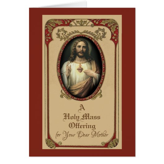 Traditionele katholieke Jezus-barmhartigheidsmisin (Voorkant)