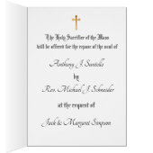 Traditionele katholieke Jezus Sympathie Mass Offin (Binnen (Rechts))