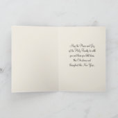  Traditionele Katholieke Kerst Heilige Familie Kaart (Binnen)