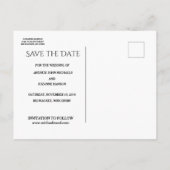 Traditionele Katholieke Kerst SAVE THE DATE Aankondigingskaart (Achterkant)